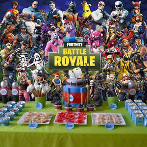 Battle Royale Backdrop Poster Video Game Photo Background Party Supplies Happy Birthday Gamer Banner Kids Wall Decoration 7x5FtBattle Royale Backdrop Poster Video Game Photo Background Party Supplies Happy Birthday Gamer Banner Kids Wall Decoration 7x5Ft